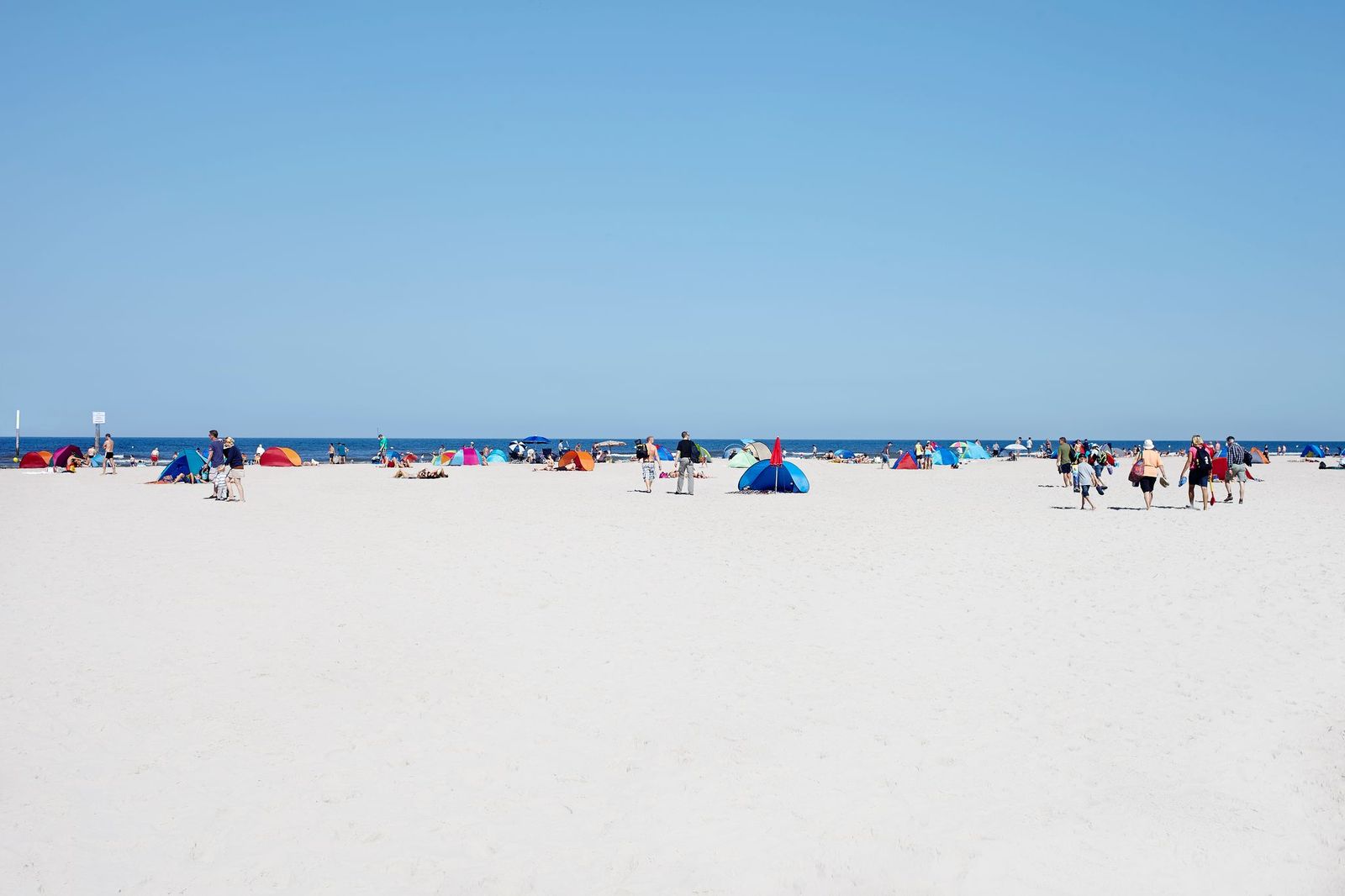 The strip of life, Sankt Peter Ording Germany