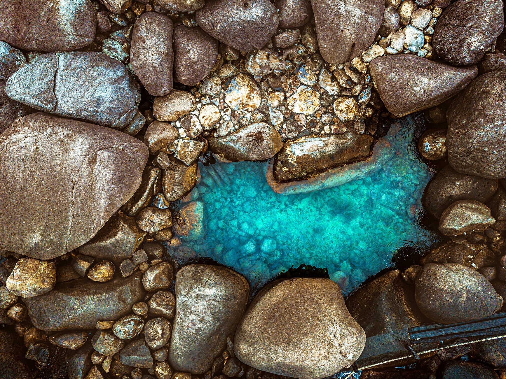 Piscina natural em Ilhabela