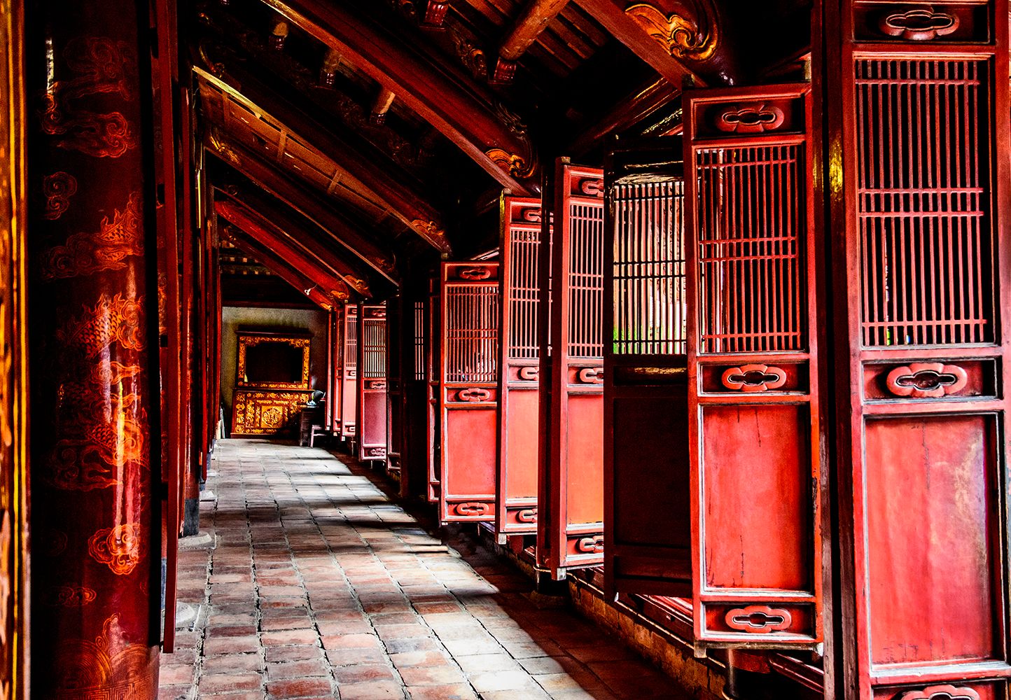 Portes rouges