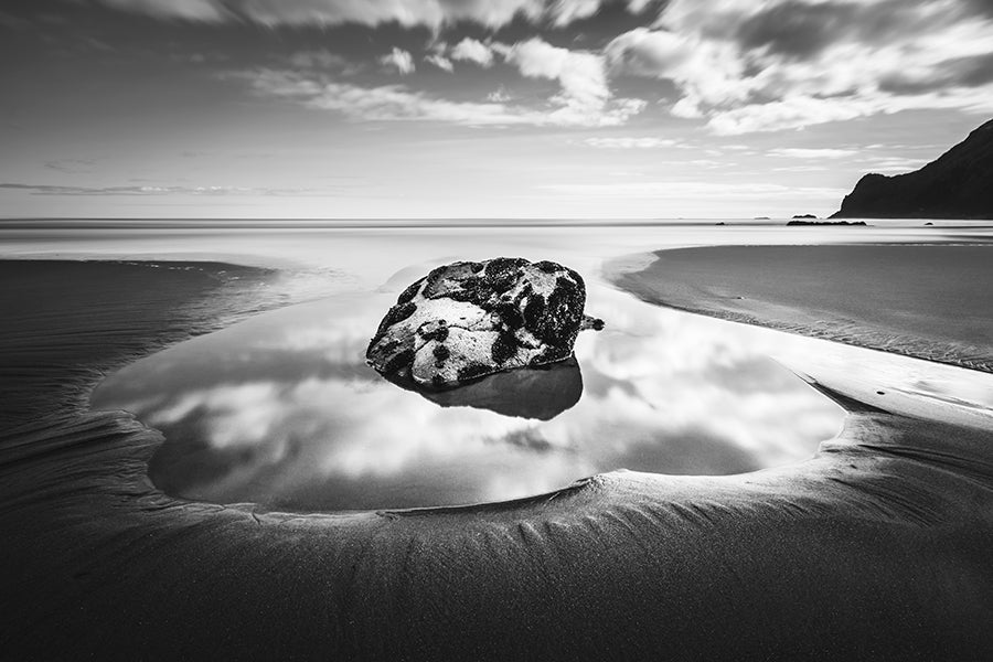 Paisagem Idílica - Pedra de Ruapuki NZ